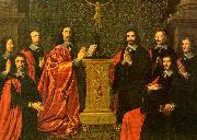 Philippe de Champaigne The Aldermen of the City of Paris oil painting